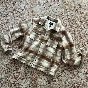 Men’s Plaid Jacket - Large